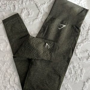 Gymshark Vital Seamless Leggings - Dark Green